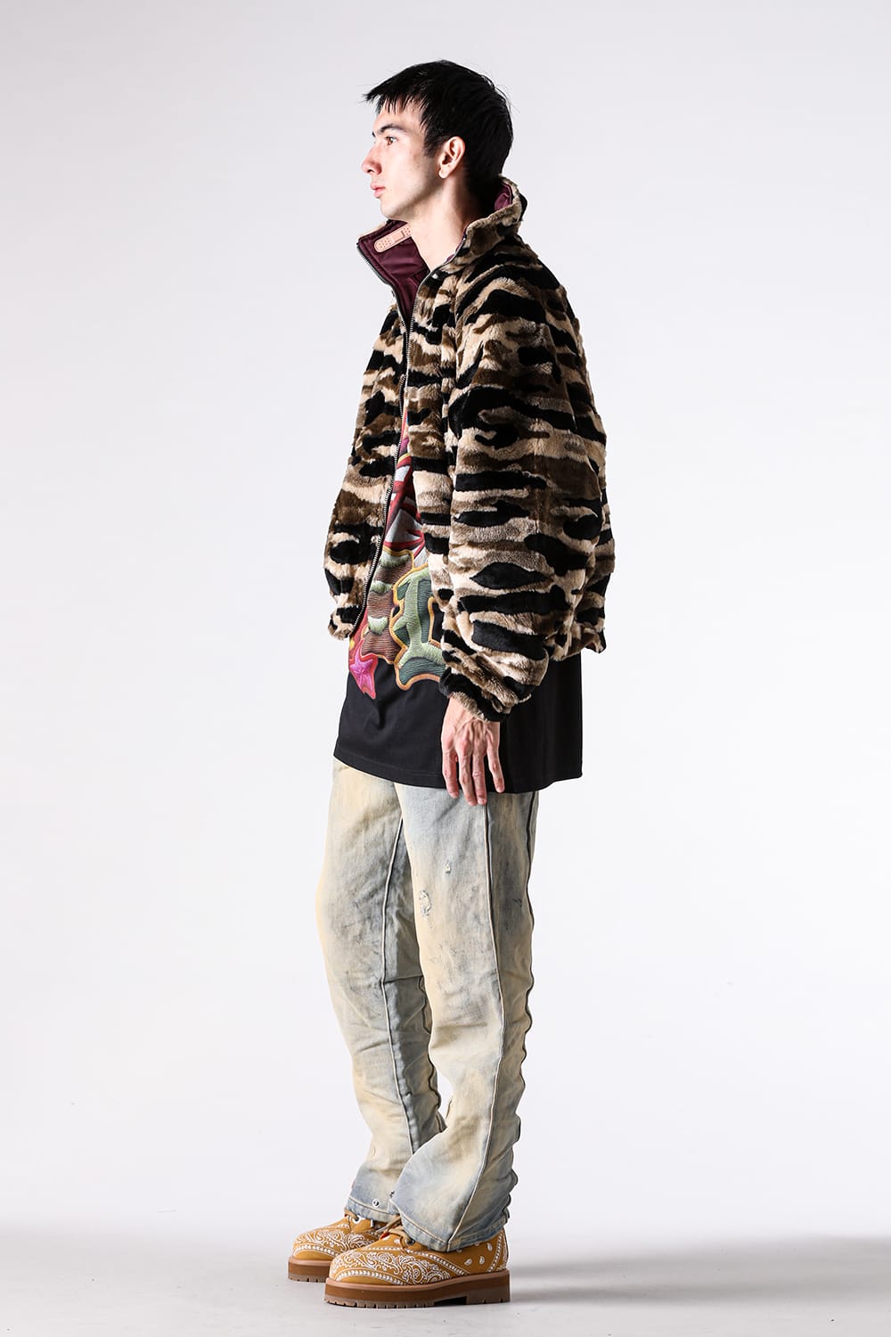 デニムパンツ - 25-26AW - PDF - EBISU JEANS （LEATHER HAND MPELL） / DFM03026DF183MPELL 4-002