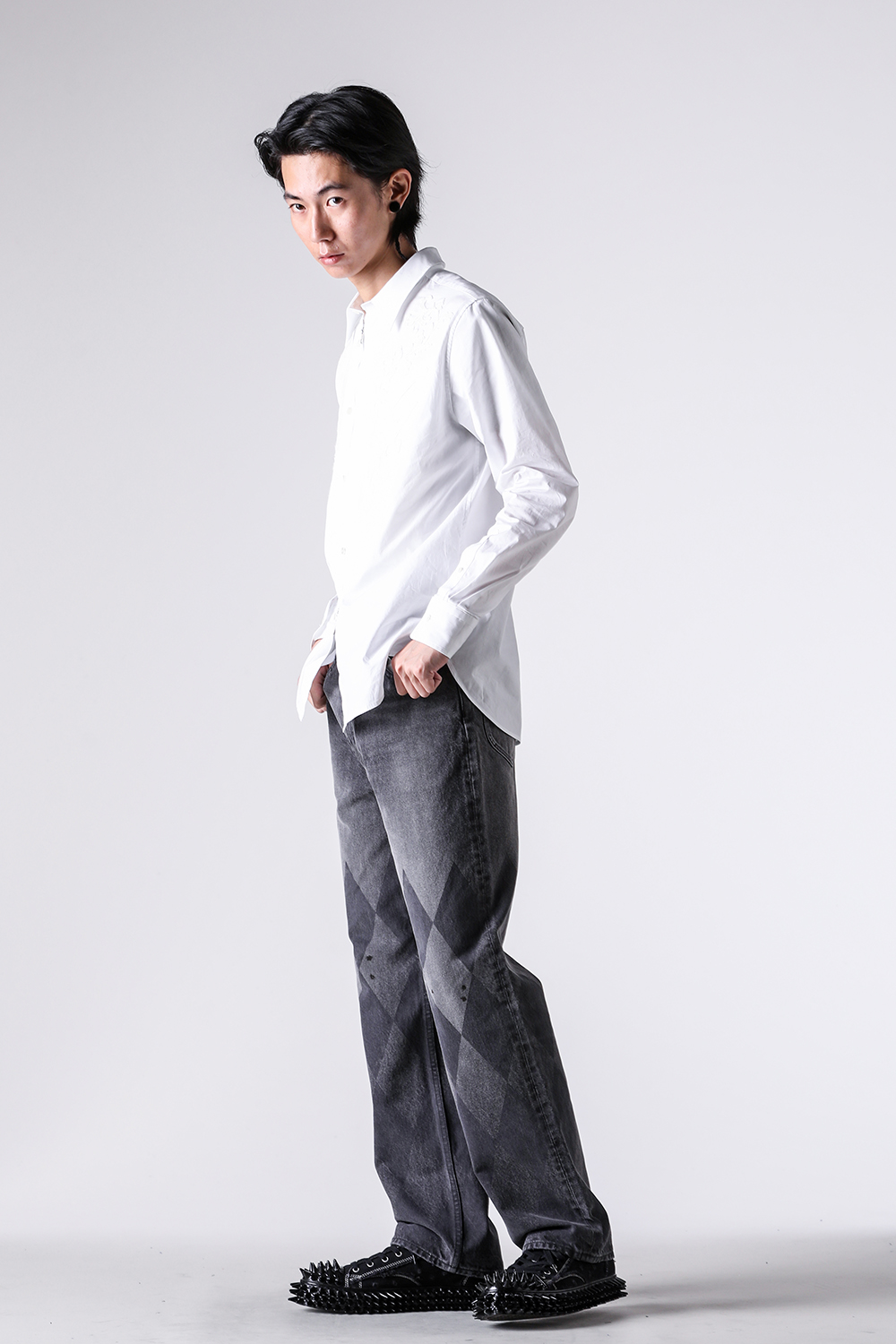 デニムパンツ - 25-26AW - MASU - MB TAPERED JEANS DIAMOND （Black） / B25F9PL006 9-002