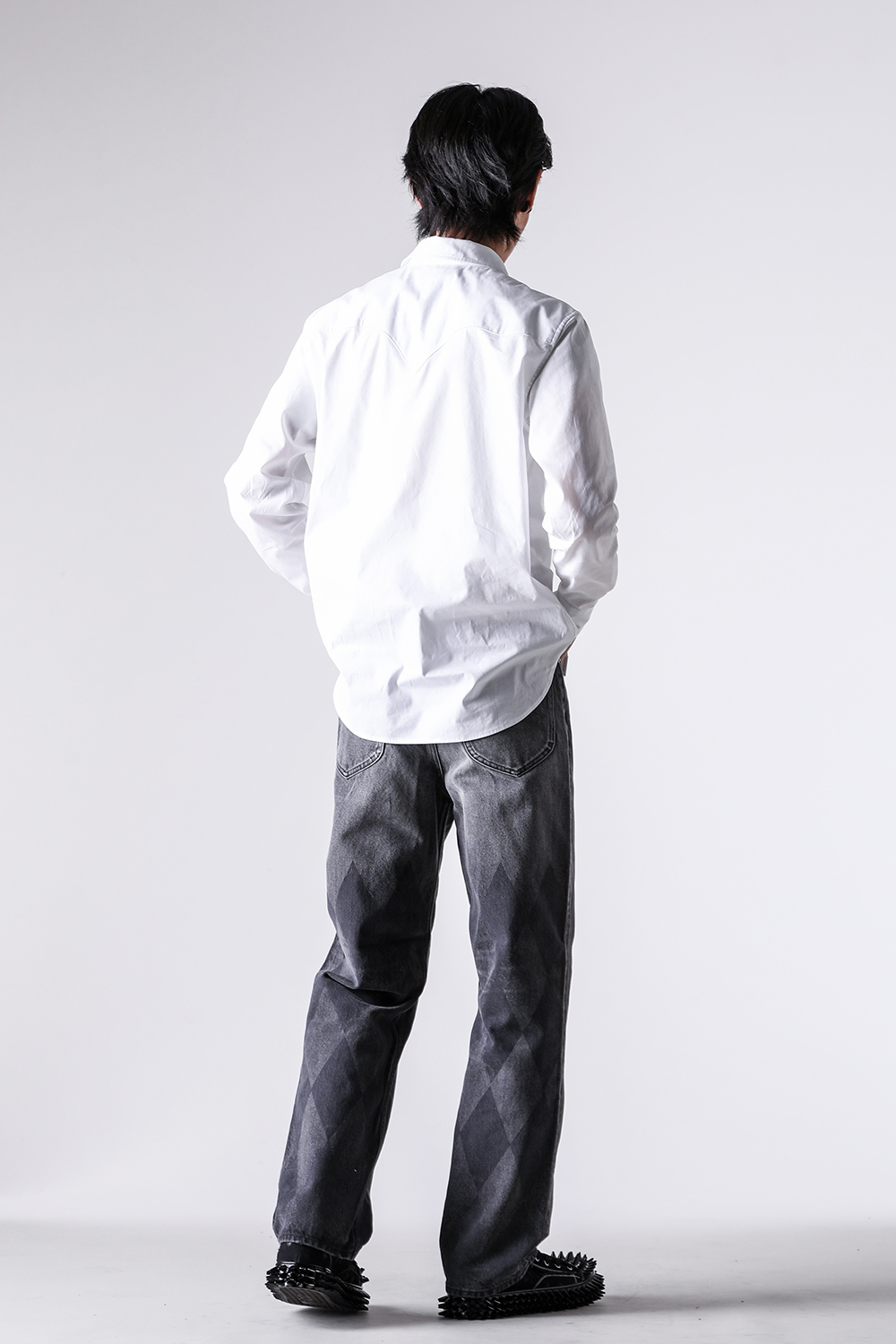 デニムパンツ - 25-26AW - MASU - MB TAPERED JEANS DIAMOND （Black） / B25F9PL006 9-003