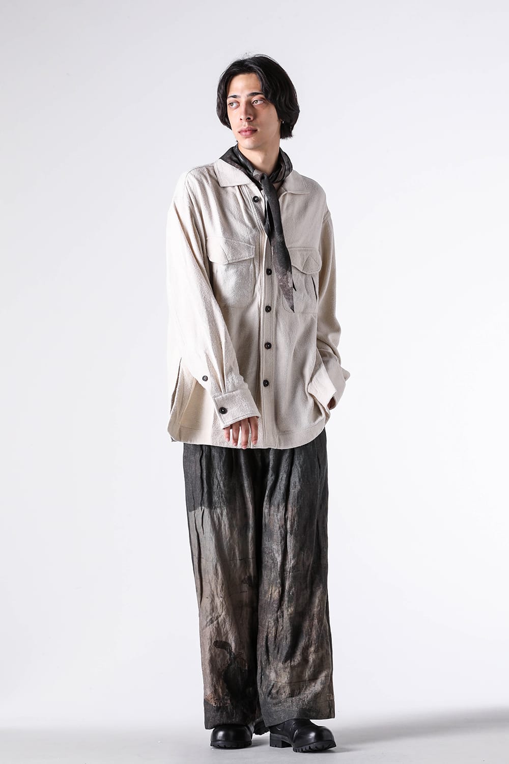 パンツ - ZIGGY CHEN - Digital Print Straight-Leg Trousers （Multi） / 0M2530514 1-001