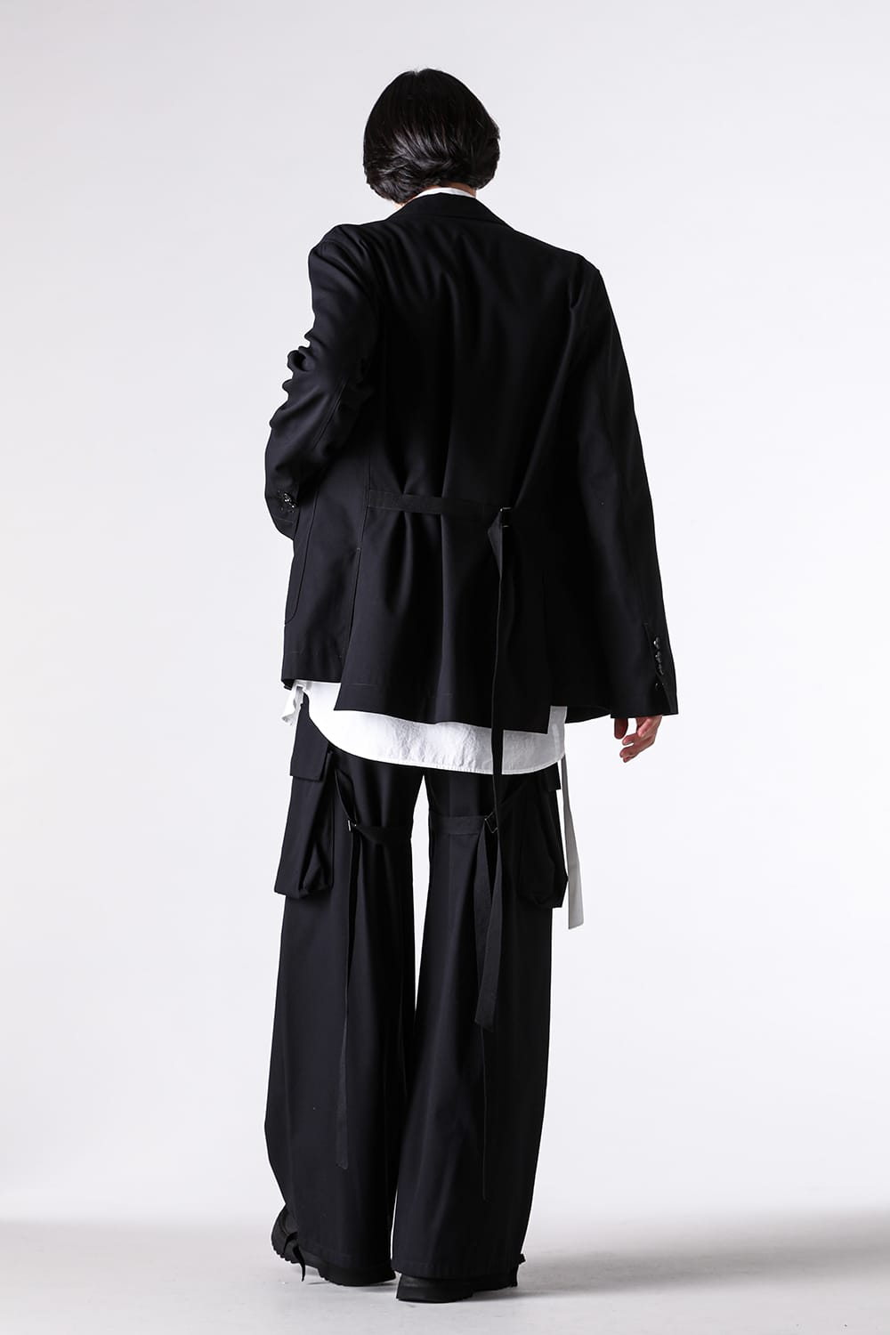 パンツ - Ann Demeulemeester - IBEN CARGO PANTS （Black） / 2520-M-TR24 4-003