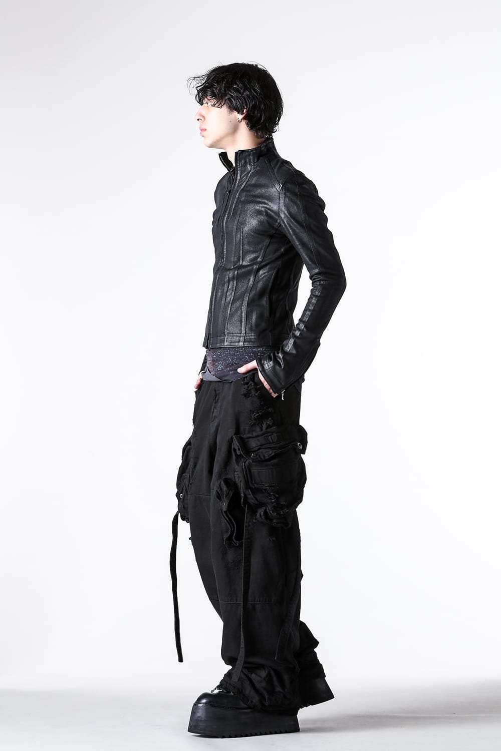 パンツ - JULIUS - 12oz DENIM PANTS （BLACK） / 917PAM1 6-002