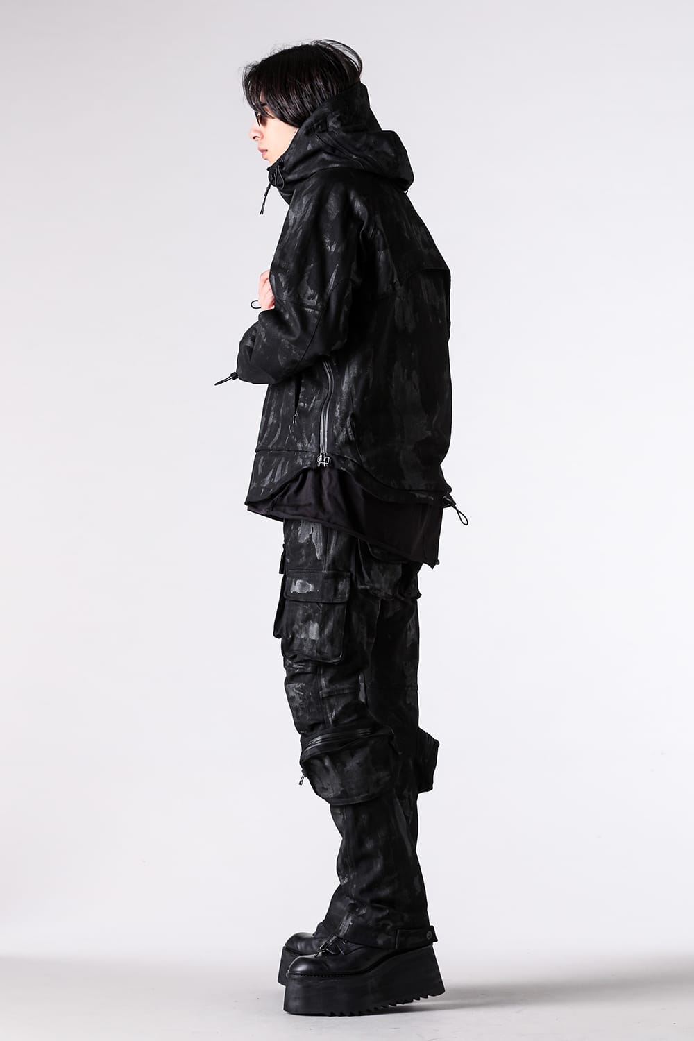 パンツ - JUSTIN GALL - Max Tar Cargo Trouser Black Denim （Black） / JGALL_RAWTAW25-22B 7-002