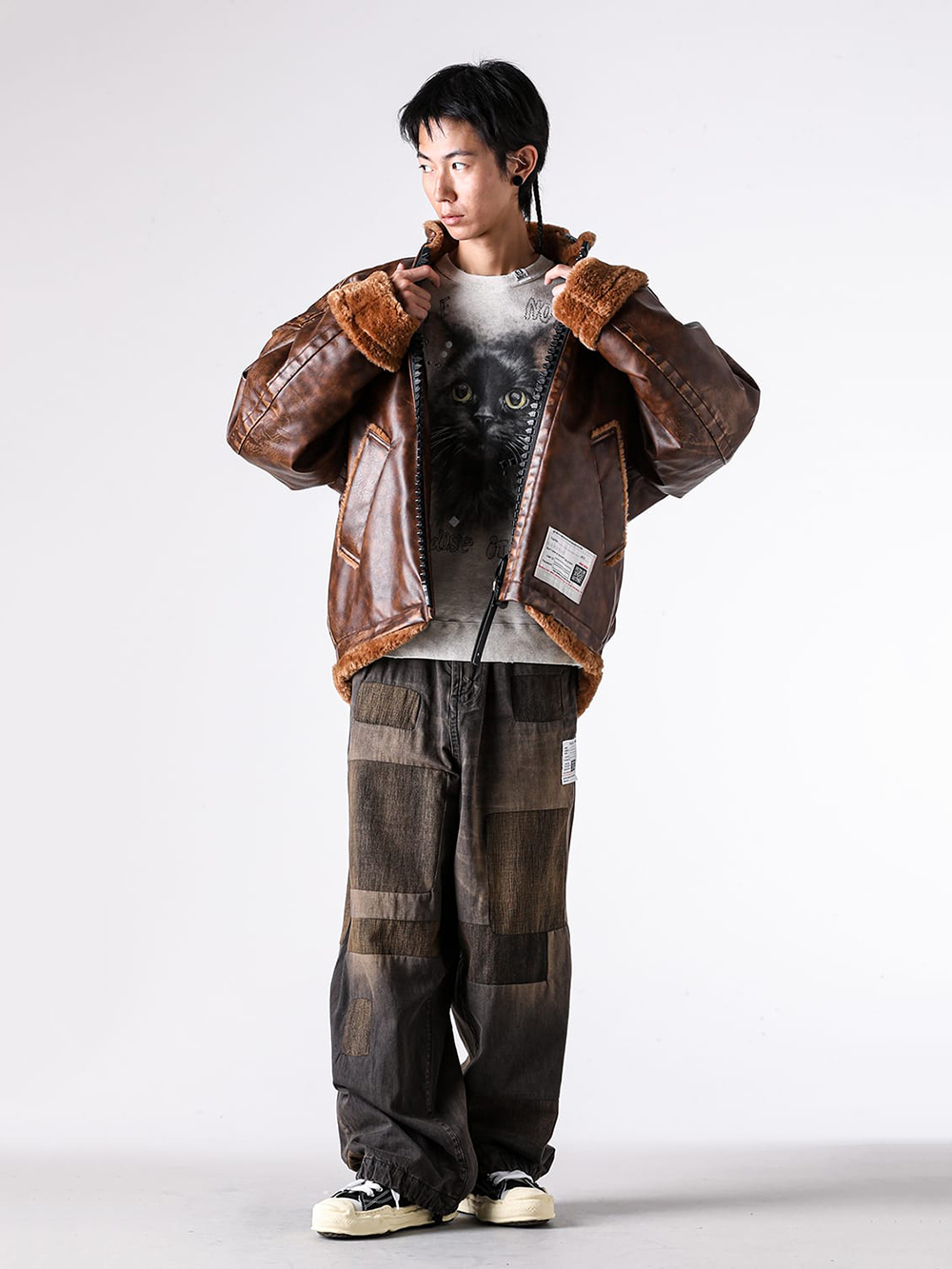 Maison MIHARA YASUHIRO - 25AW - Maison MIHARA YASUHIRO - A15BL071 Vegan Boa Leather Jacket 7-004