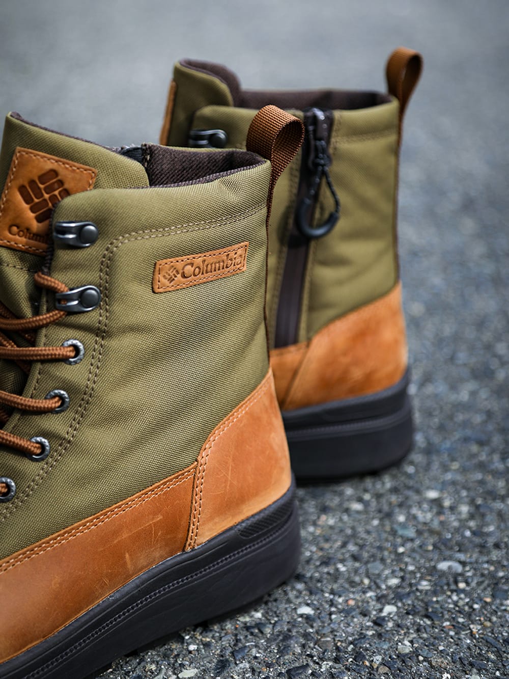 アウトドア発のシティブーツ。コロンビア サップランドで冬を