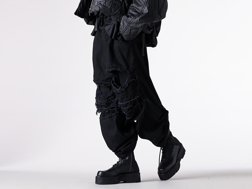 JULIUS 25-26AW コーティングダウンジャケット モードスタイル -FASCINATE