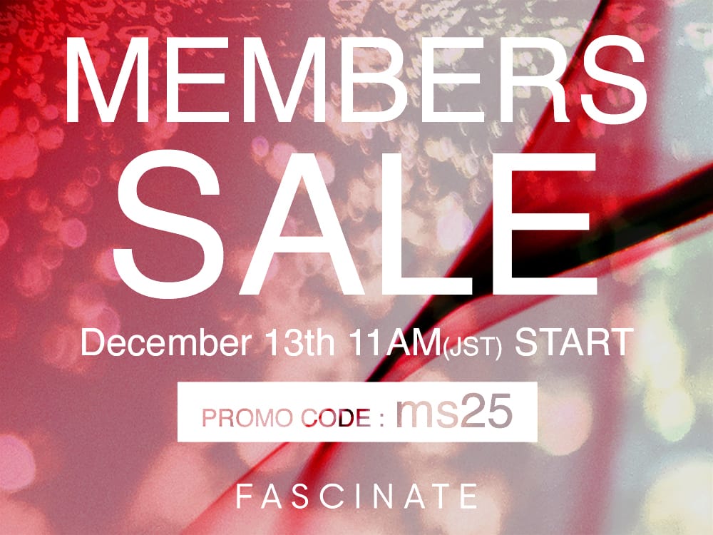 Members-only early access sale starts Saturday, December 13 at 11:00 AM! 1-001