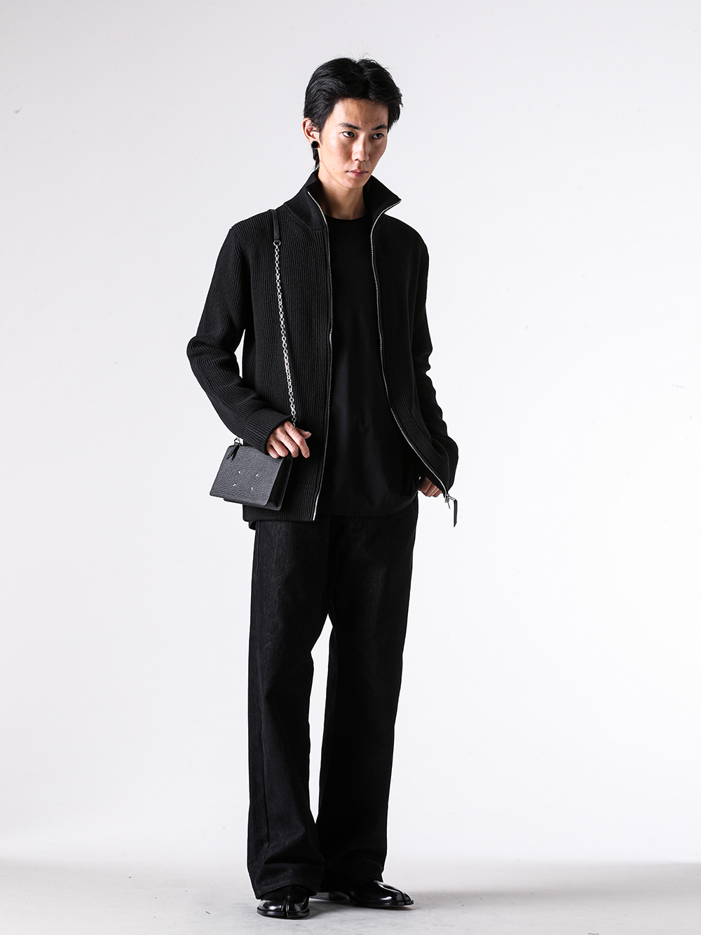 Maison Margiela(メゾン マルジェラ) ドライバーズニット コーディネート