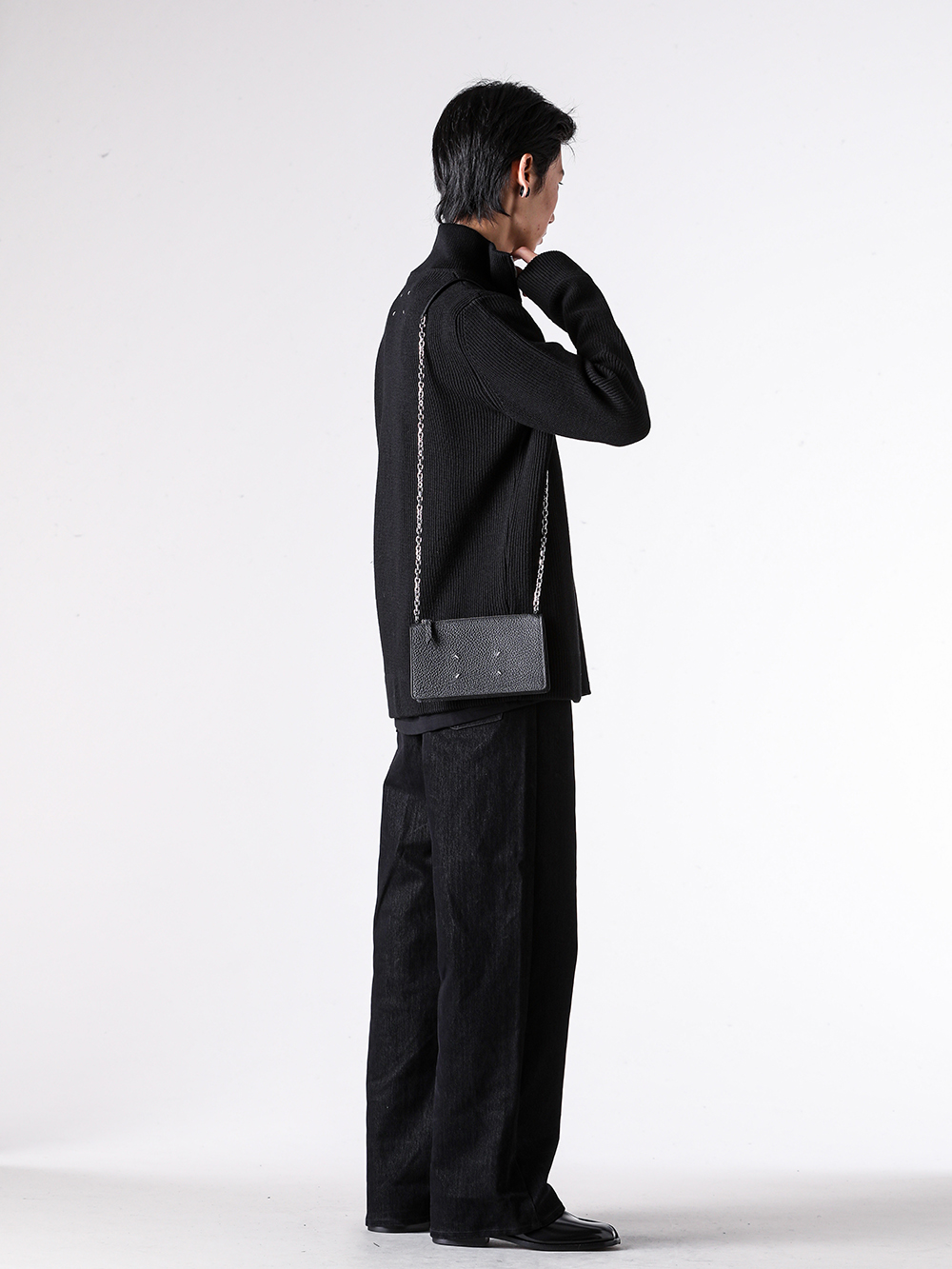 Maison Margiela(メゾン マルジェラ) ドライバーズニット コーディネート