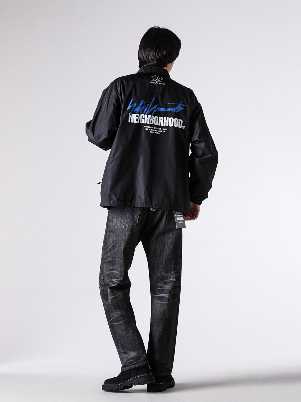 YOHJI YAMAMOTO(ヨウジヤマモト) x NEIGHBORHOOD(ネイバーフッド) 26SS(春夏) - HK-Y91-600 / windbreaker jacket 1-0011