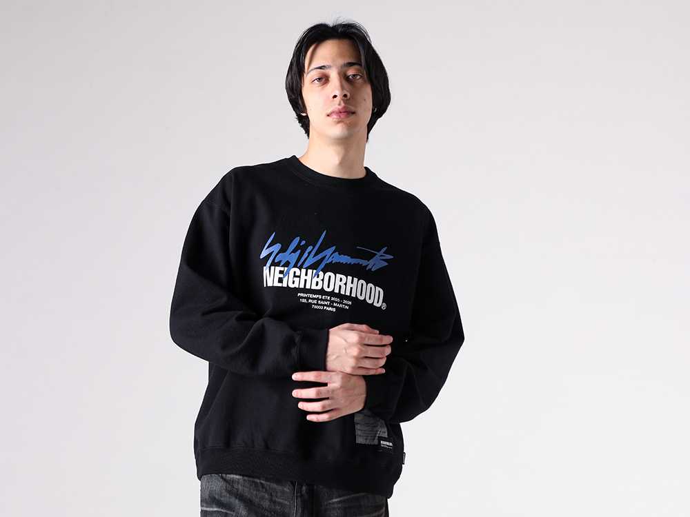 YOHJI YAMAMOTO(ヨウジヤマモト) x NEIGHBORHOOD(ネイバーフッド) 26SS(春夏) - HK-T99-999 / sweat shirt 1-0014