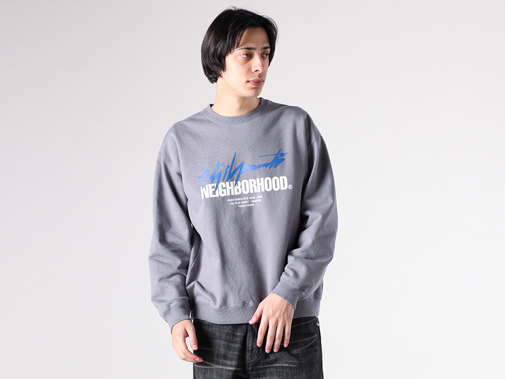 YOHJI YAMAMOTO(ヨウジヤマモト) x NEIGHBORHOOD(ネイバーフッド) 26SS(春夏) - HK-T99-999 / sweat shirt 1-0016