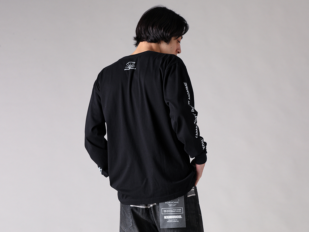 YOHJI YAMAMOTO(ヨウジヤマモト) x NEIGHBORHOOD(ネイバーフッド) 26SS(春夏) - HK-T98-998 / long sleeve T-shirt 1-0019
