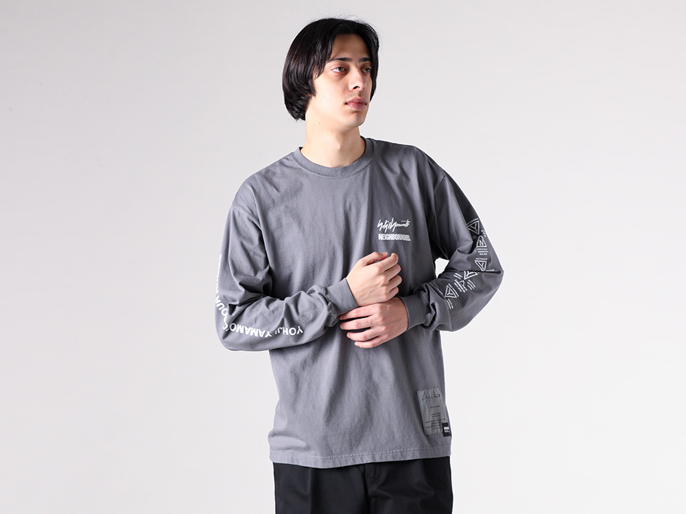 YOHJI YAMAMOTO(ヨウジヤマモト) x NEIGHBORHOOD(ネイバーフッド) 26SS(春夏) - HK-T98-998 / long sleeve T-shirt 1-0020