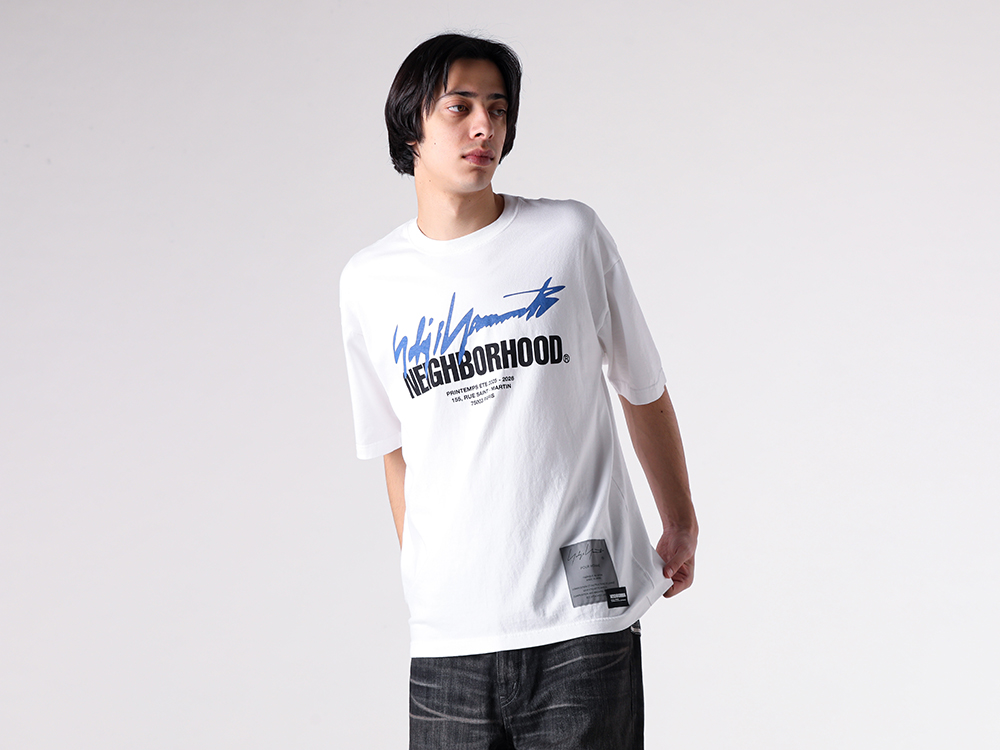 YOHJI YAMAMOTO(ヨウジヤマモト) x NEIGHBORHOOD(ネイバーフッド) 26SS(春夏) - HK-T96-997 / short sleeve T-shirt-2 1-0028