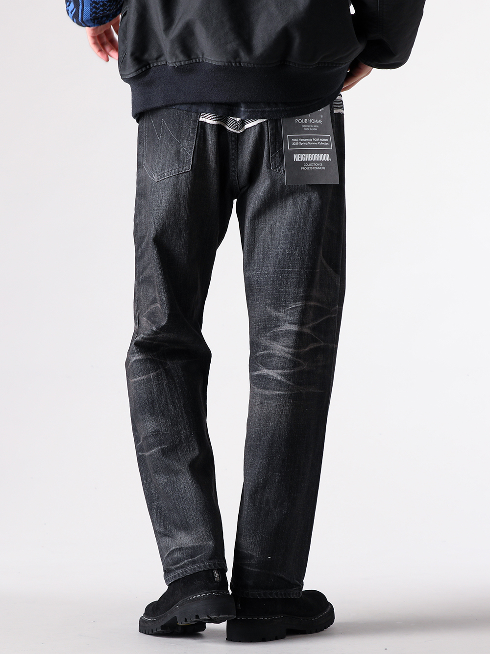 YOHJI YAMAMOTO(ヨウジヤマモト) x NEIGHBORHOOD(ネイバーフッド) 26SS(春夏) - HK-P94-065 / savage denim dp basic pants 1-0031
