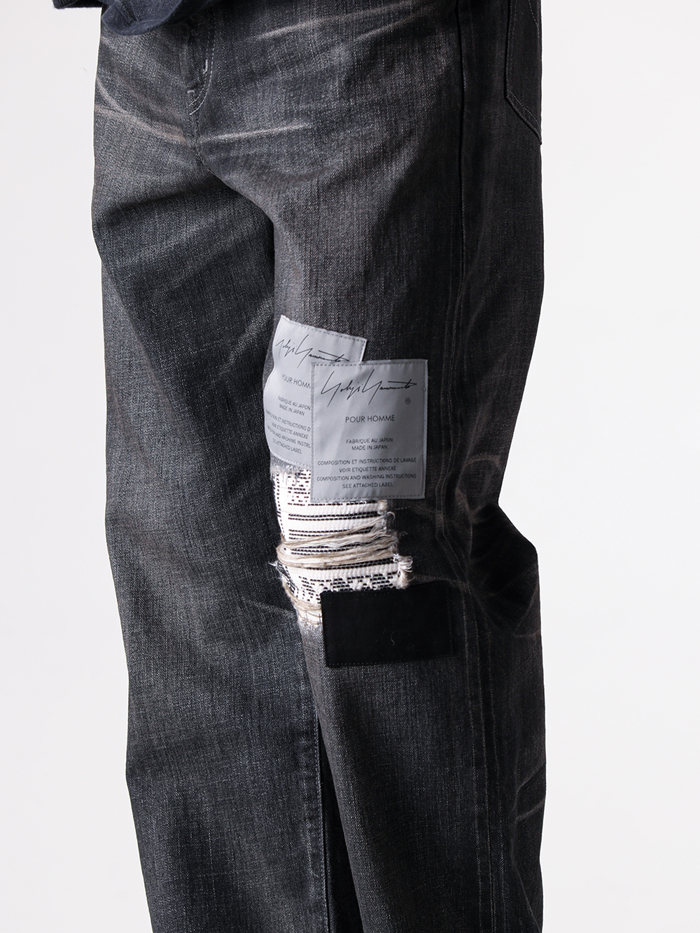 YOHJI YAMAMOTO(ヨウジヤマモト) x NEIGHBORHOOD(ネイバーフッド) 26SS(春夏) - HK-P94-065 / savage denim dp basic pants 1-0032