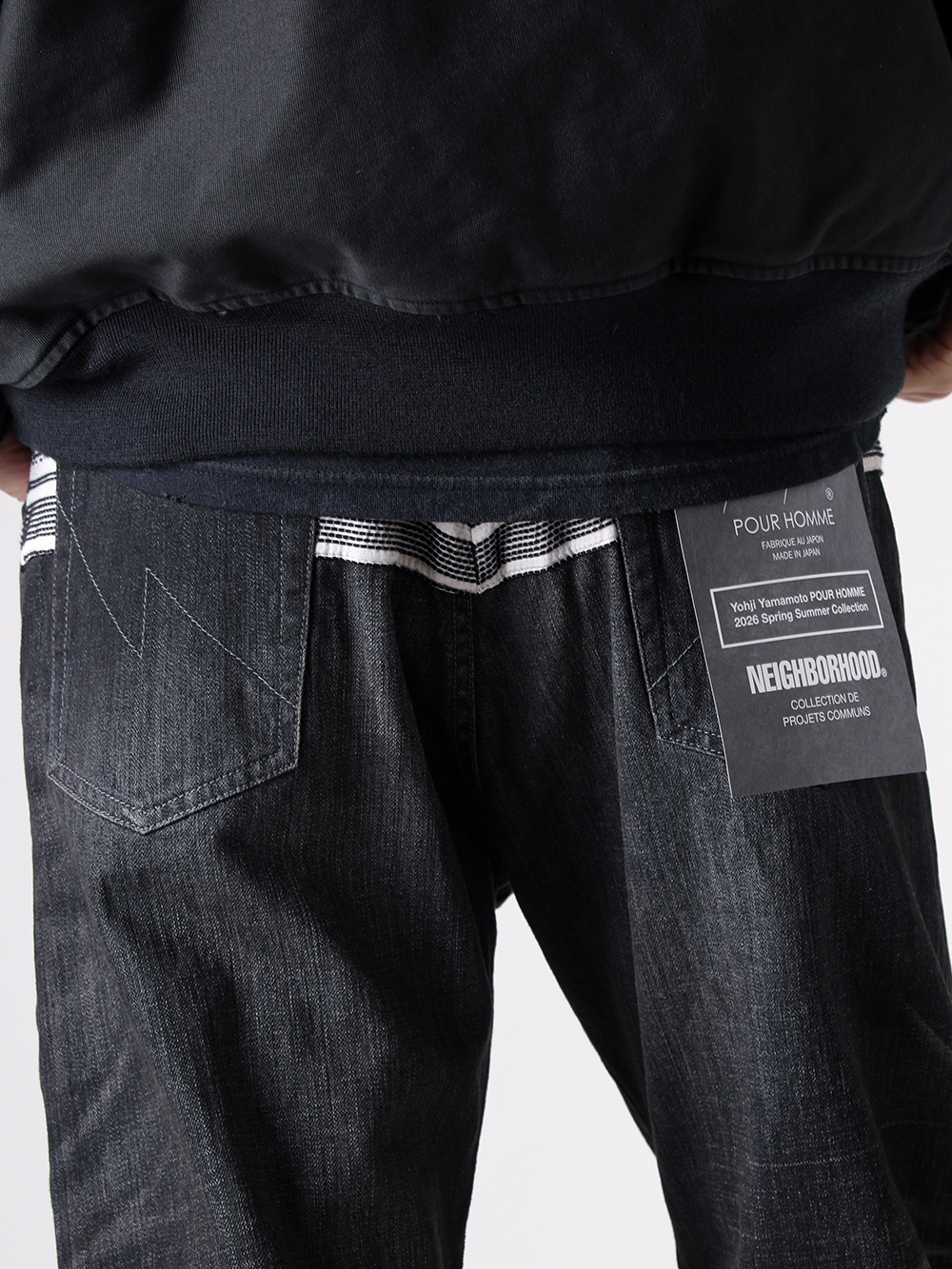 YOHJI YAMAMOTO(ヨウジヤマモト) x NEIGHBORHOOD(ネイバーフッド) 26SS(春夏) - HK-P94-065 / savage denim dp basic pants 1-0033