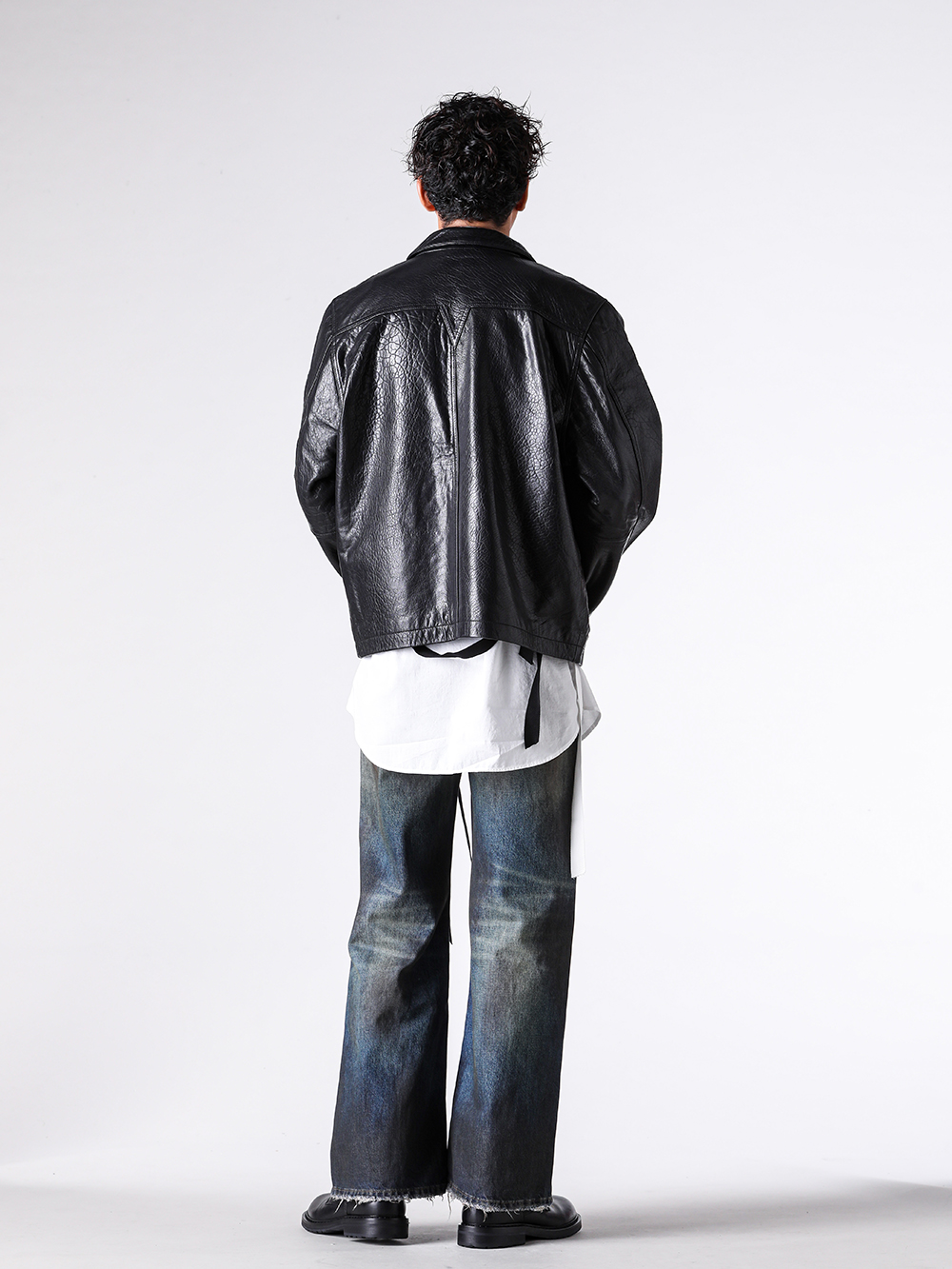Ann Demeulemeester（アンドゥムルメステール） - 25SS - アンノ 5ポケットトラウザー（ヴィンテージブルー） - ANNO Pants （VintageBlue） - 2520MTR56 1-0011