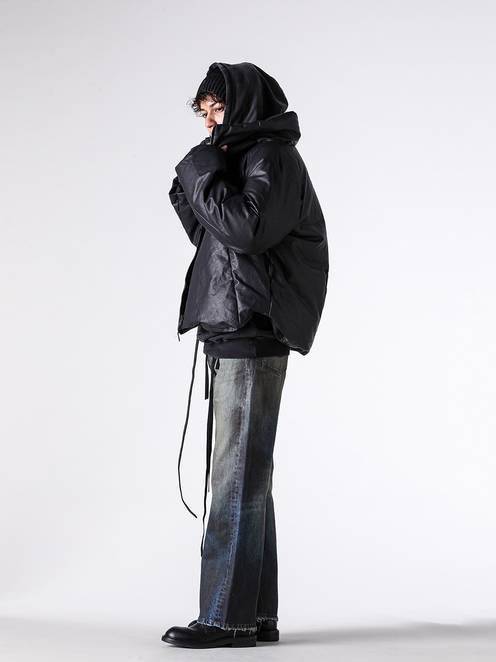 Ann Demeulemeester（アンドゥムルメステール） - 25SS - アンノ 5ポケットトラウザー（ヴィンテージブルー） - ANNO Pants （VintageBlue） - 2520MTR56 1-0013