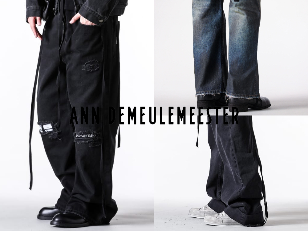 Ann Demeulemeester（アンドゥムルメステール） - 25SS