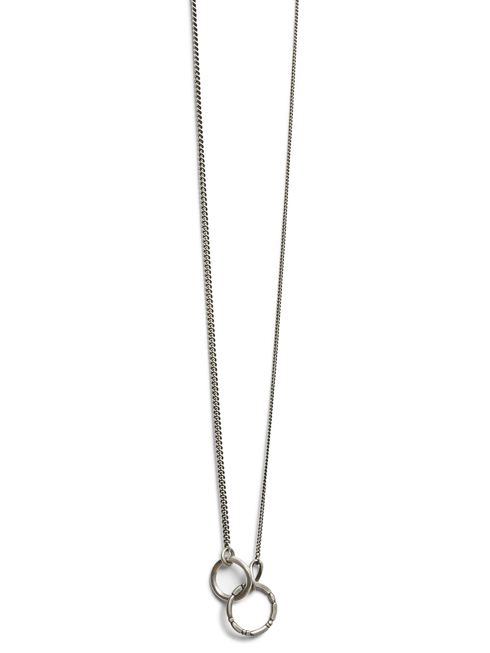 WERKSTATT:MÜNCHEN（ワークスタット・ミュンヘン） - ネックレス  - 【厳選10選】WERKSTATT:MÜNCHEN おすすめネックレス - 5. necklace ring sculpture (Silver) / 品番: M3123 2-0010