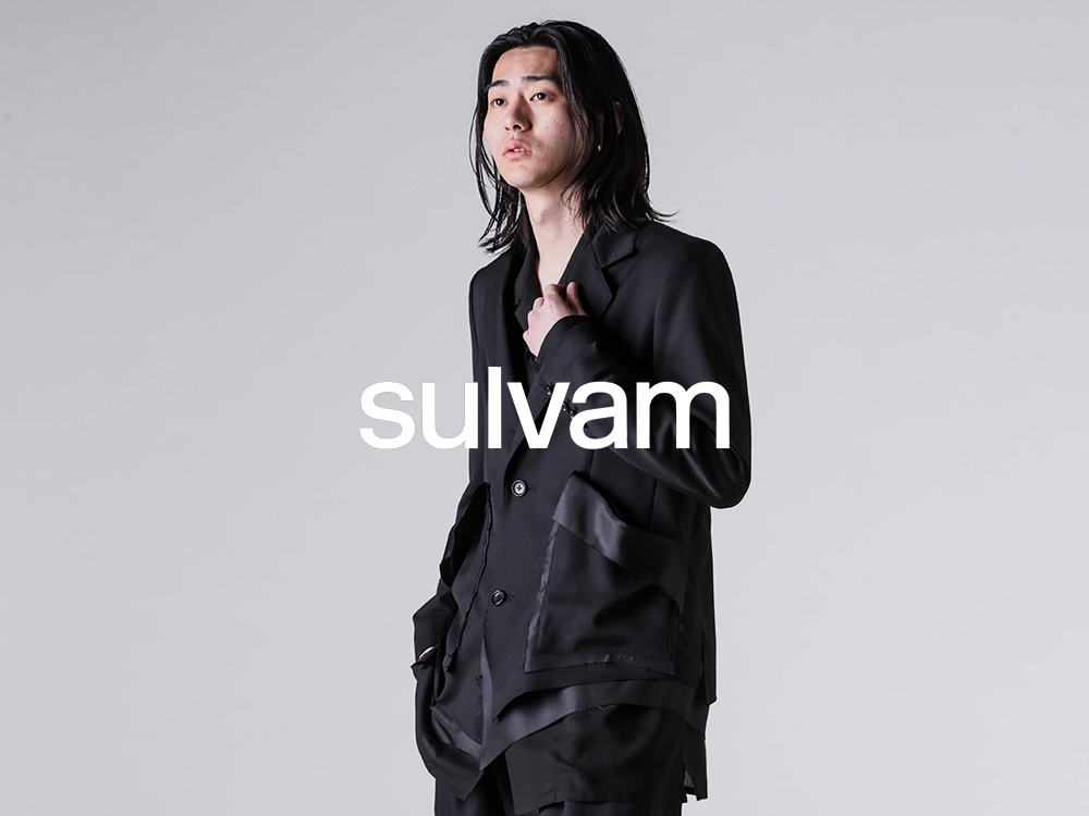入荷情報] sulvam (サルバム) 26SSコレクションの入荷アイテムをご紹介