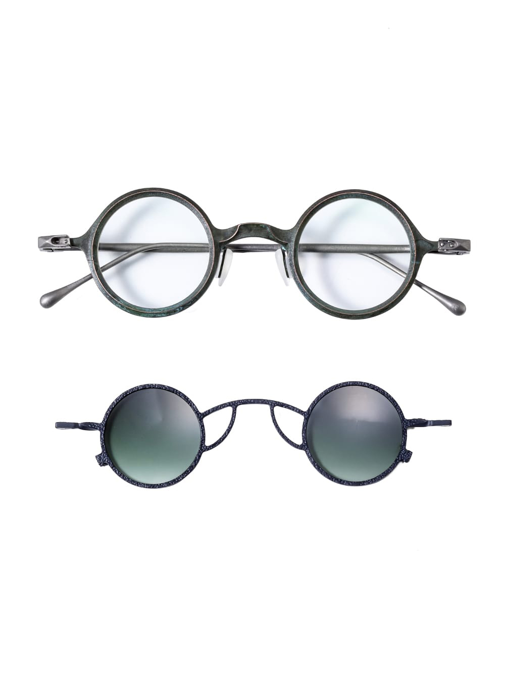 RIGARDS X UMA WANG サングラス RIGARDS × UMA WANGTITANIUM フレームサングラス / ANTIQUE BRONZE