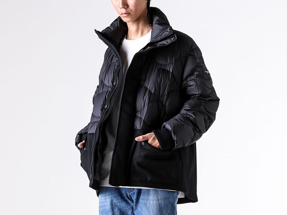 タトラス ダウンのメンズ 人気ランキング 2025年 TOP6 第3位 ミリタリーテイストのオーバーサイズシルエットが特徴的な「FLORO」