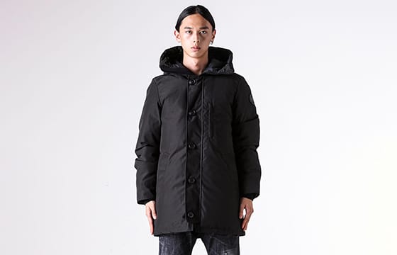 極寒地で防寒するための高フィルパワーダウン