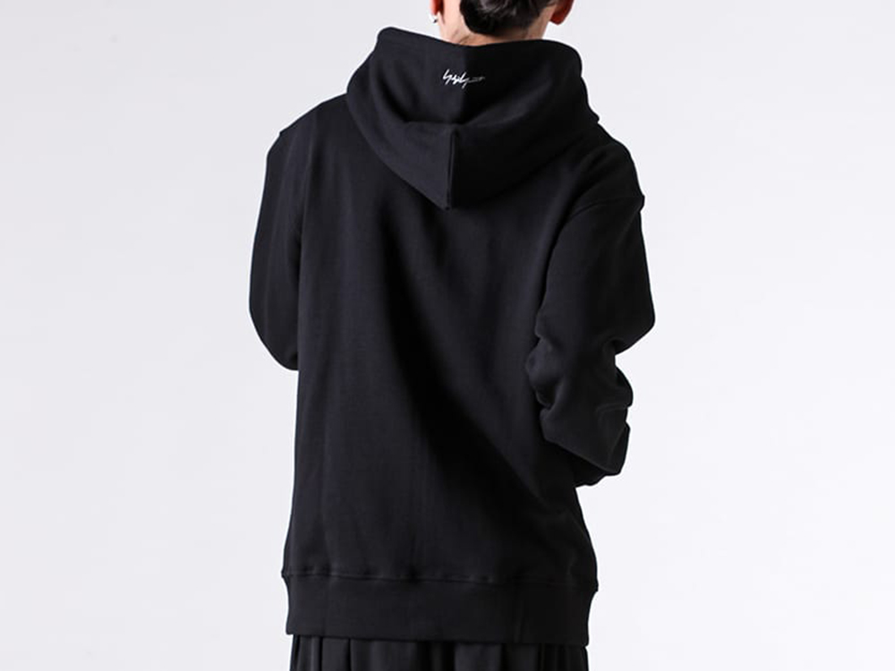 Yohji Yamamoto POUR HOMME - 26SS - Yohji Yamamoto POUR HOMME 1st Delivery Items - Hoodie （Black） / HK-T11-081 1-0010