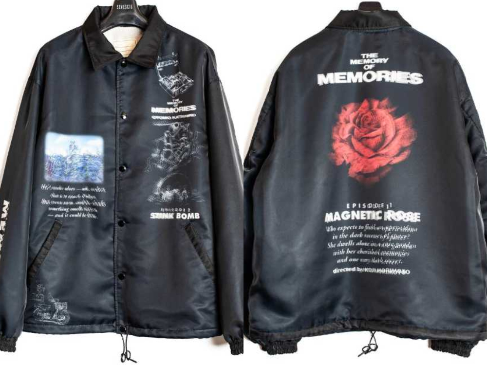 アイテム紹介】SEVESKIG×大友克洋氏『MEMORIES』コラボ全3型｜サイズ感