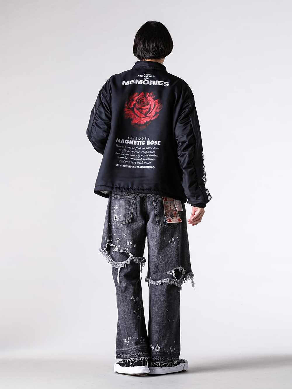 SEVESKIG(セヴシグ) - 26SS - 【徹底解剖】コラボアイテム全3型の実物レビュー - MEMORIES Holom Coach Jacket (MAGNETIC ROSE) / JK-SV-NRS-1007 3-004