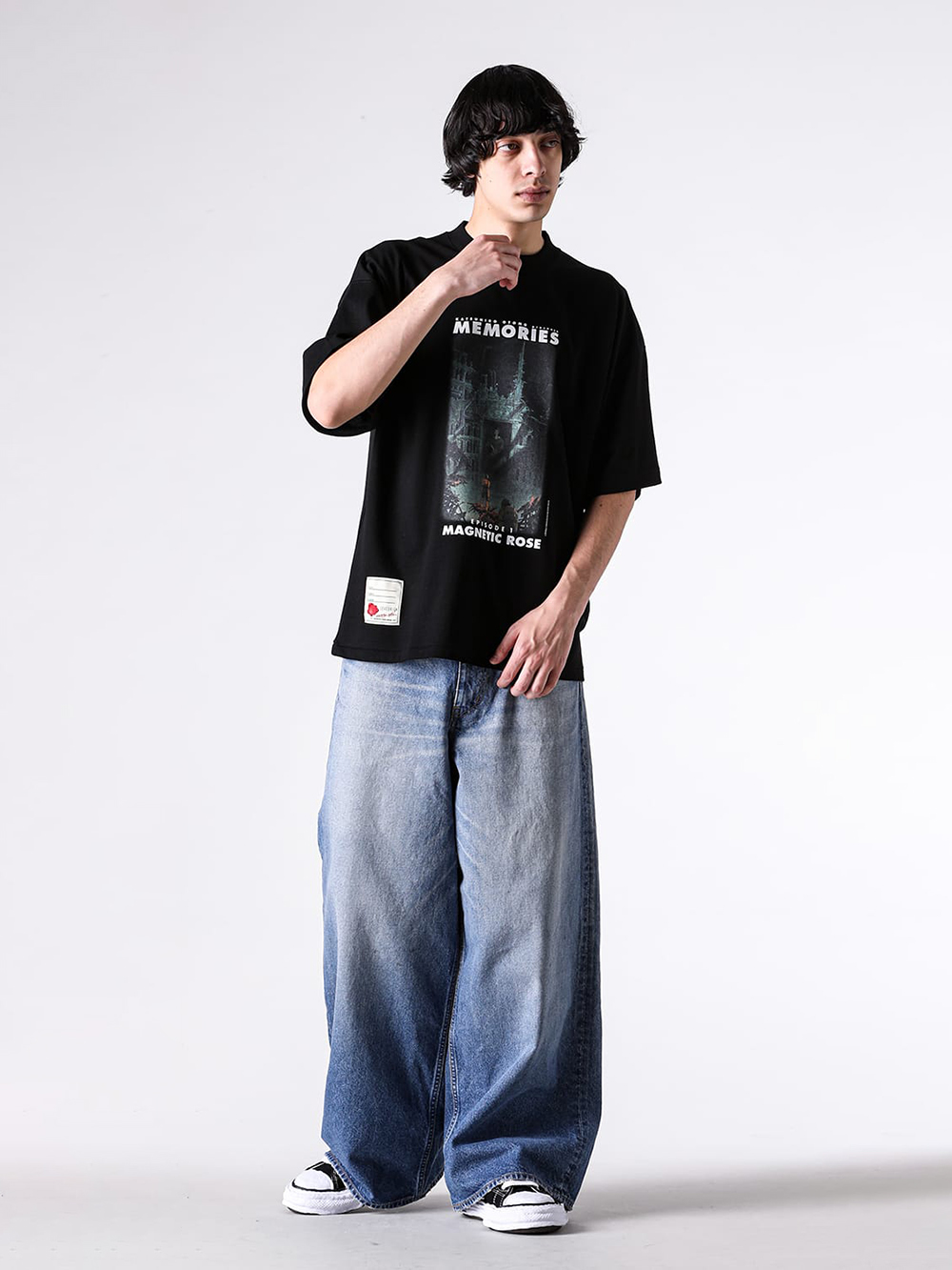 SEVESKIG(セヴシグ) - 26SS - 【徹底解剖】コラボアイテム全3型の実物レビュー - MEMORIES MAGNETIC ROSE S/SL Tee / CT-SV-NRS-1007 3-008