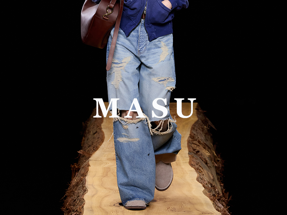 入荷告知】MASU 26SSコレクション 3rdデリバリー 2月25日より販売開始