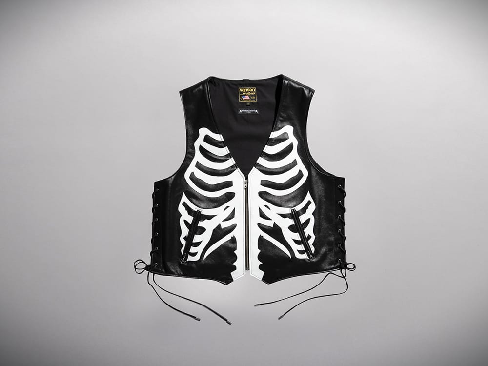 mastermind VANSON collaboration leather jacket