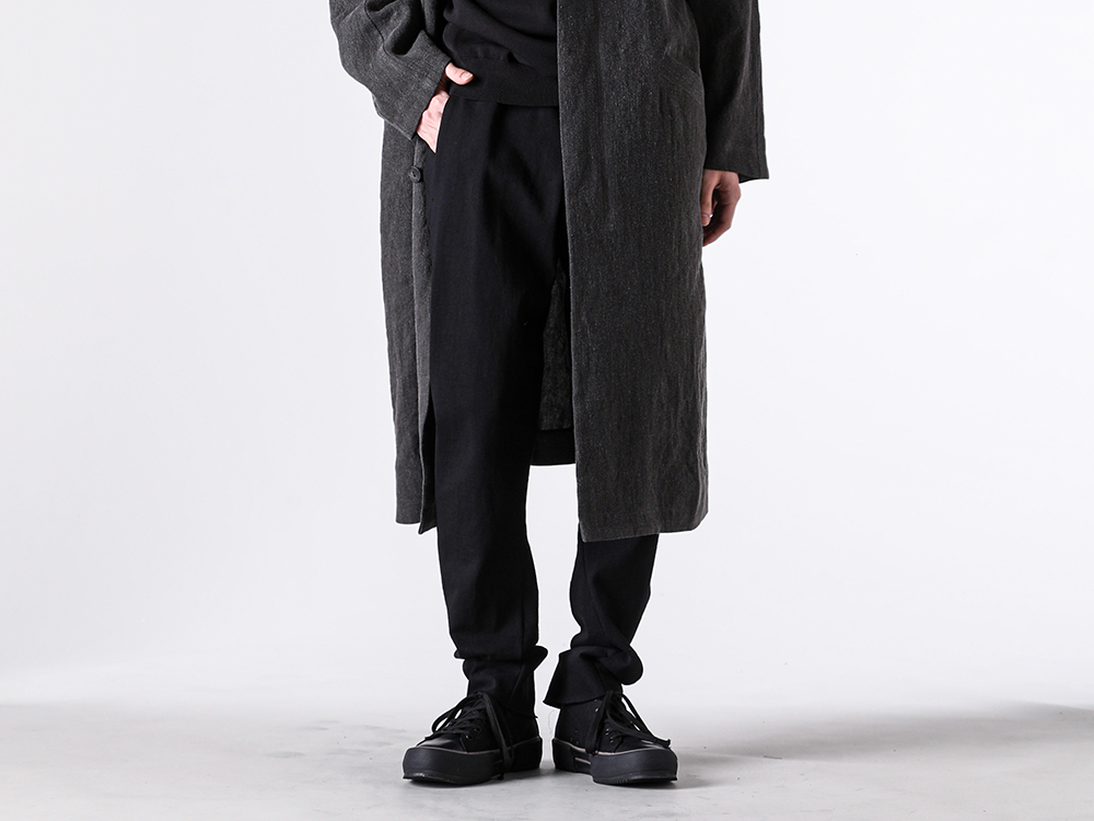 カ*ペ様 DEVOA セットアップ ウールリネン DEVOA（デヴォア） Cropped Pants /MIXED BROWN | DEVOA（デヴォア