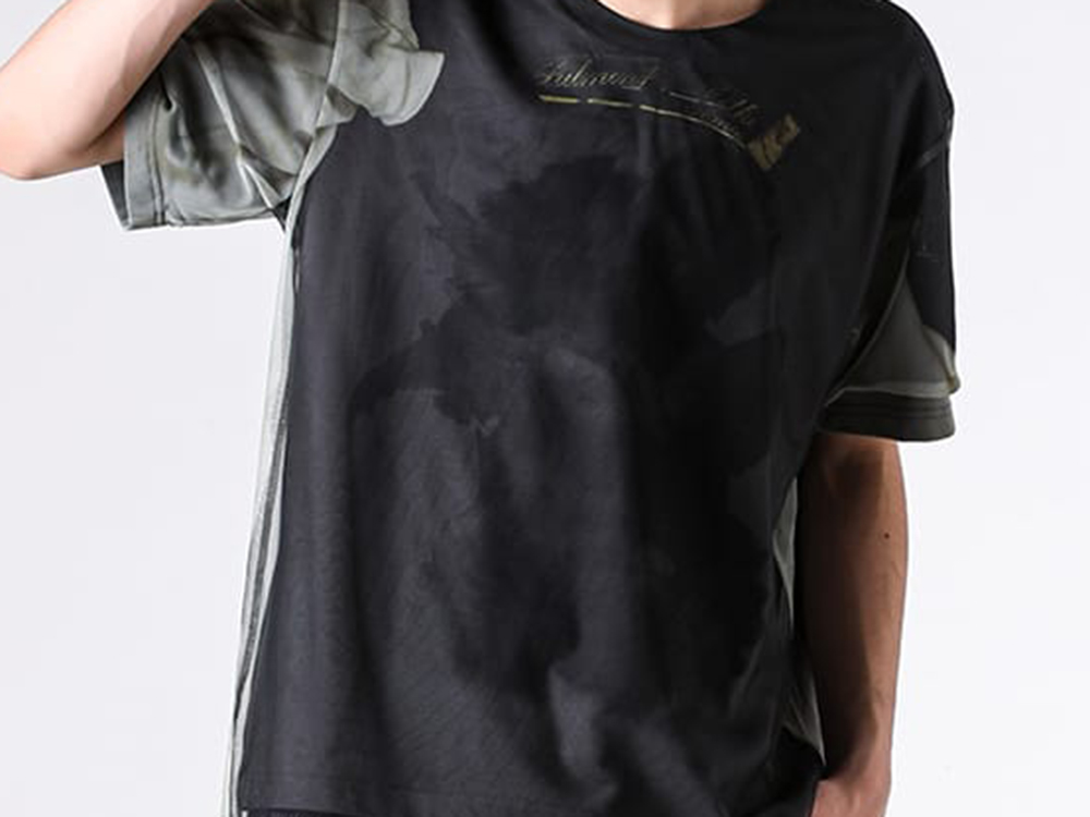 BLURRED ANGEL T-SHIRT （BLACK） ディテール