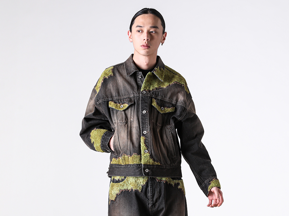 doublet 26SS 苔生すウッドデニムのセットアップが魅せるユーモアと