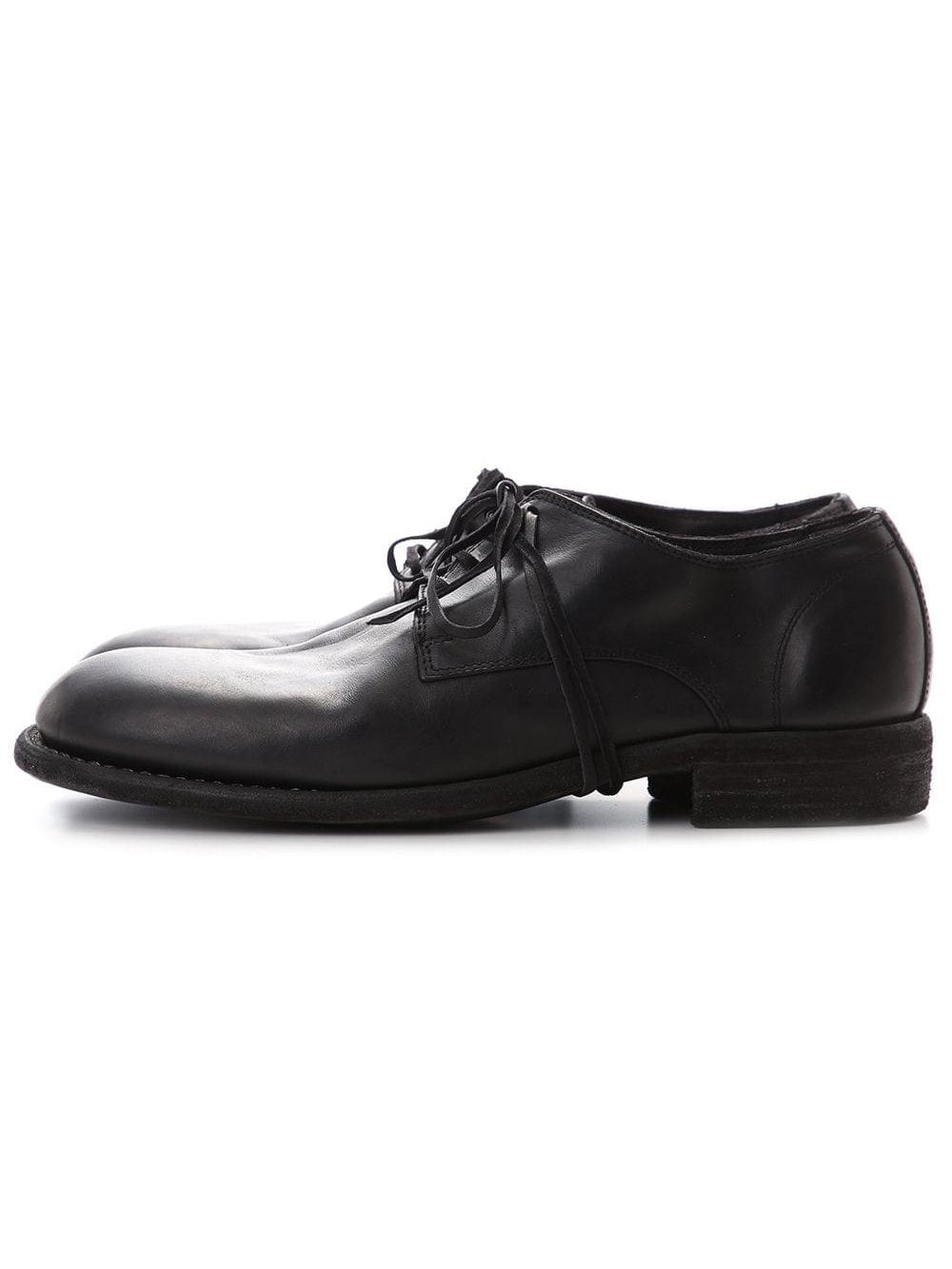 GUIDI - 26SS スタイリング - シューズ - Classic Derby Shoes Laced Up Single Sole Wide Model - 992X 1-001