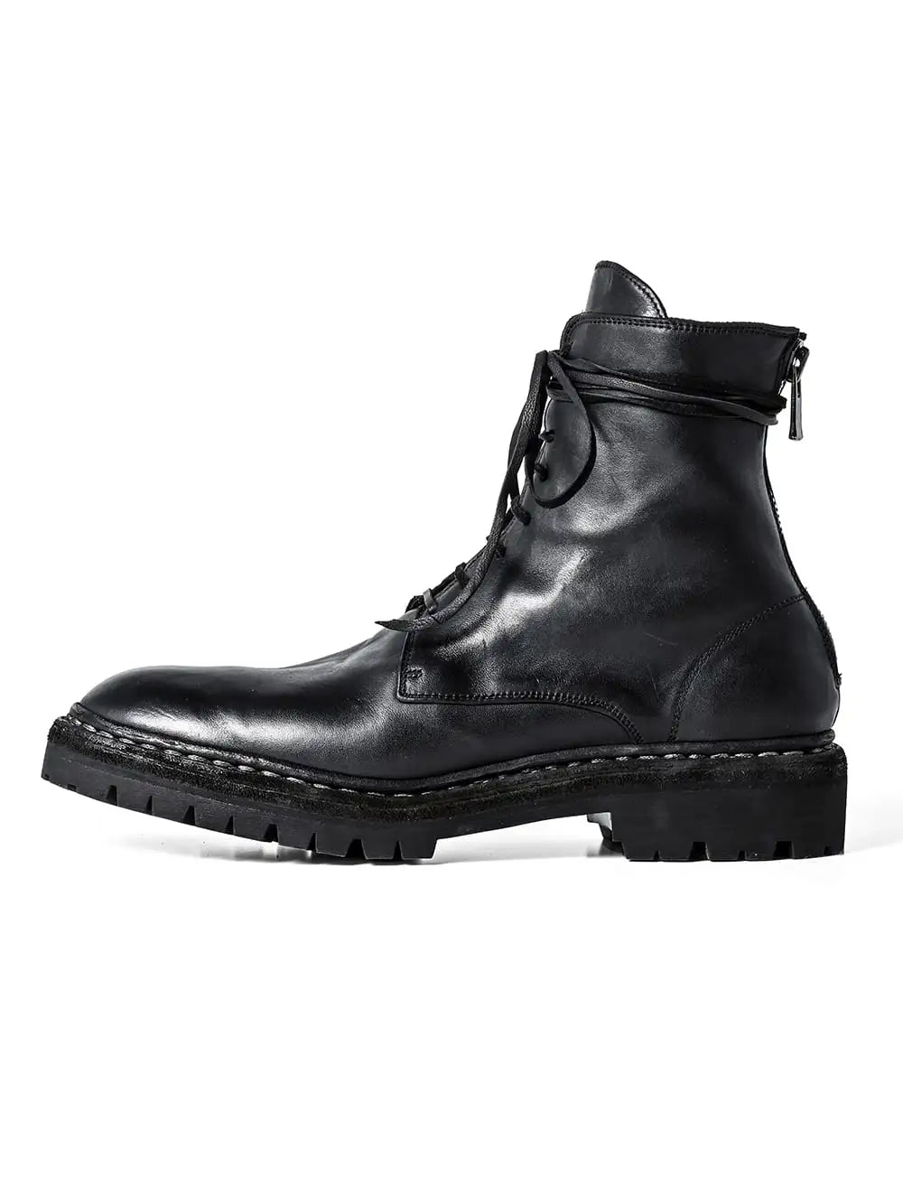GUIDI - 26SS スタイリング - シューズ - Long Front Zip Boots Double Sole - PL2 1-005