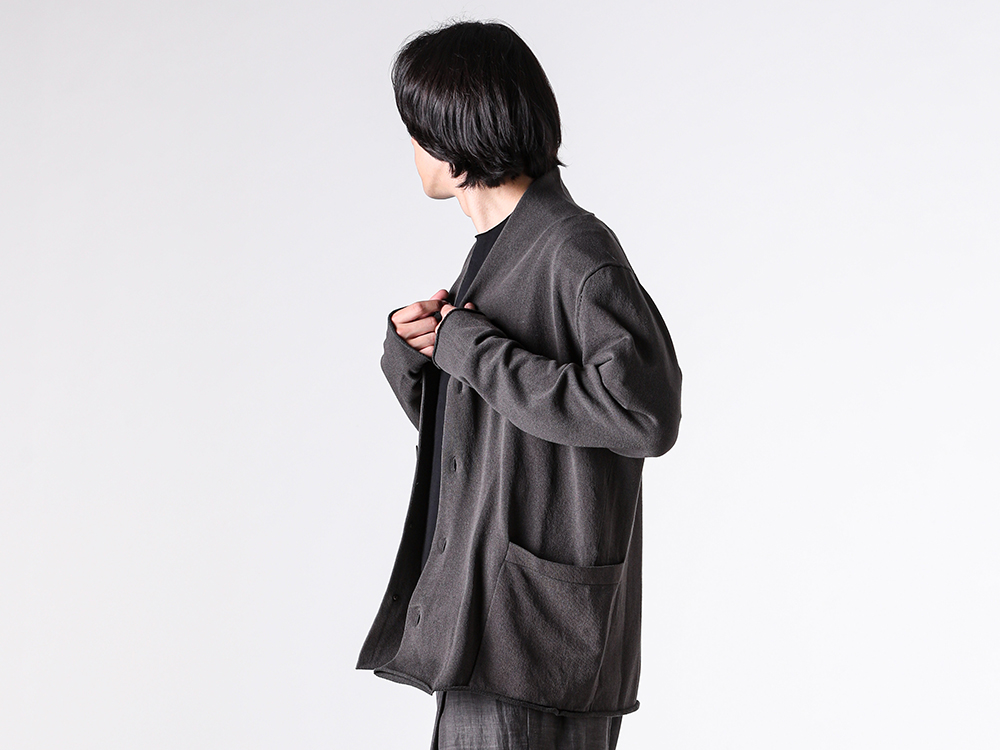 DEVOA 26SS バンブーナイロンと野蚕シルクを用いたリラックススタイル