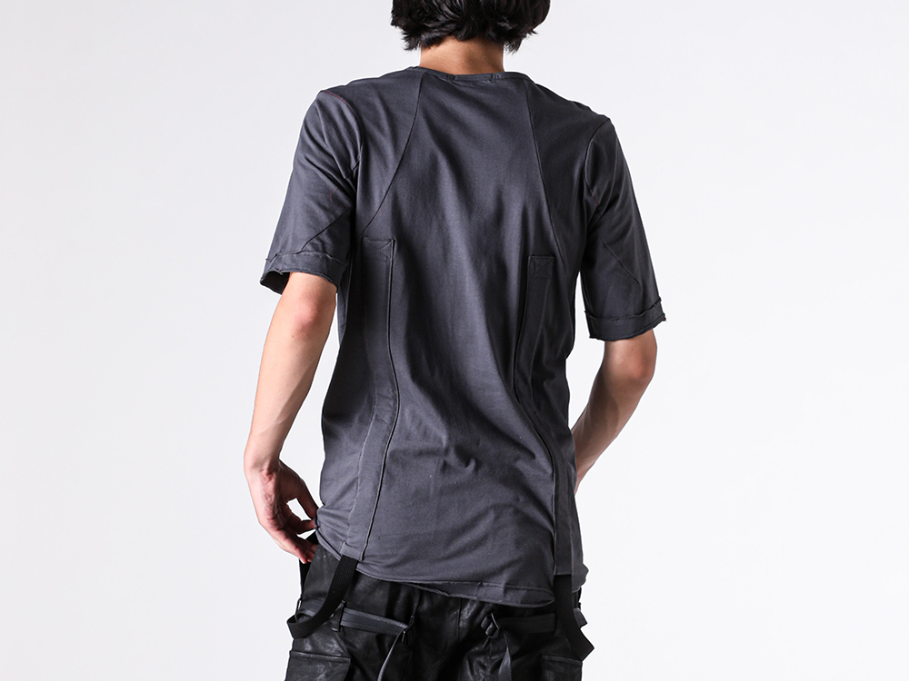 Belt Adjustable T-Shirt （Charcoal）
