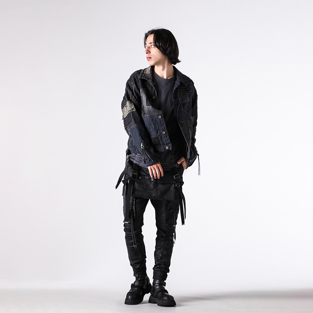 D.HYGEN 26SS デニムジャケット ミリタリースタイル