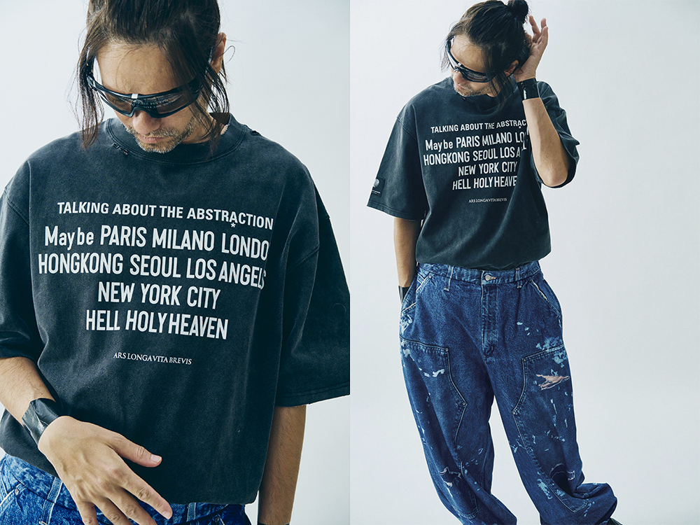 TALKING ABOUT THE ABSTRACTION(トーキング アバウト ジ アブストラクション) 26SSコレクション 公式ルックブック