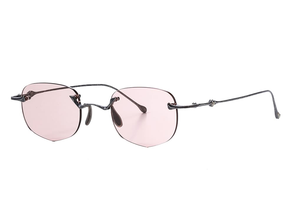 RIGARDS シルバー リムレスサングラス RG1081AG