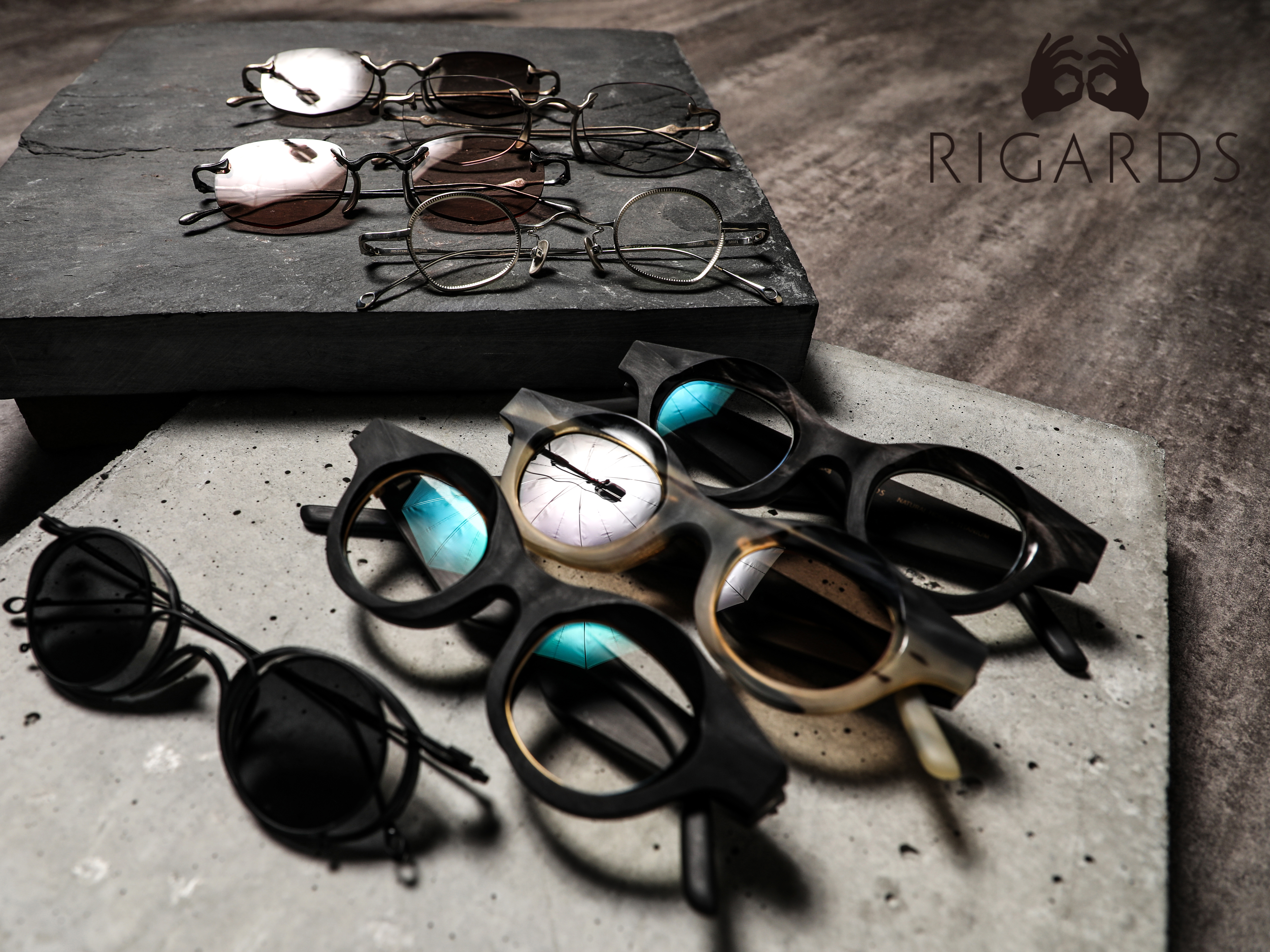 【RIGARDS 2026SS】ZIGGY CHENコラボや独自のエイジング加工が光るメタルフレームなど、計10型が入荷