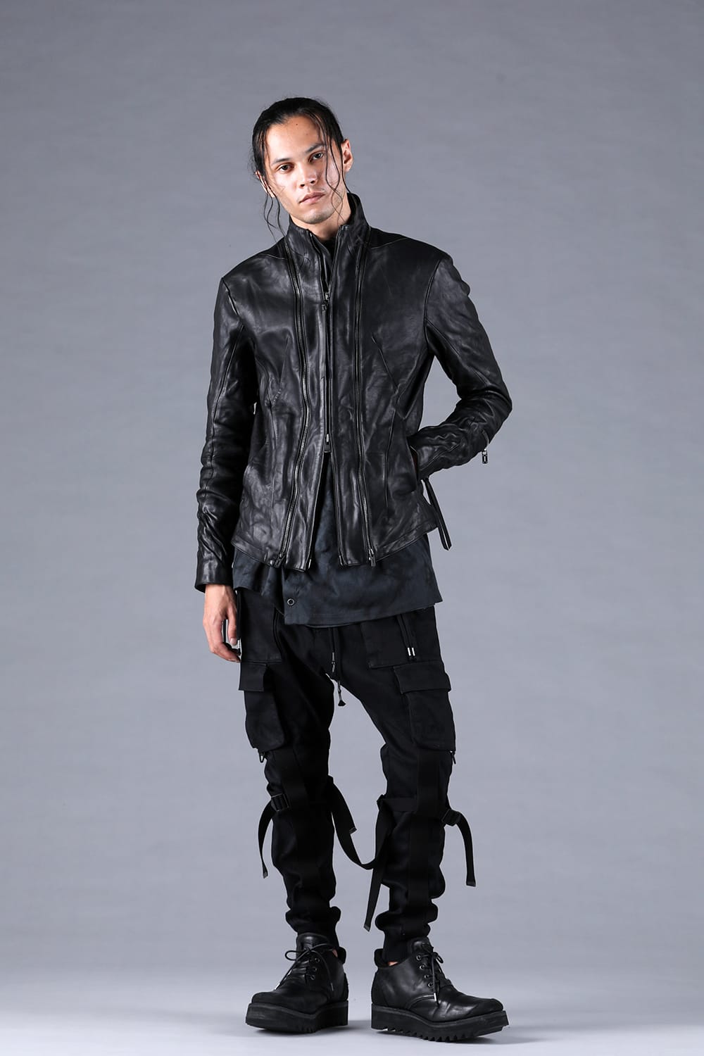 D.HYGEN 26SS Horse Leather Jacket：原皮のシボを活かした1.1mm厚