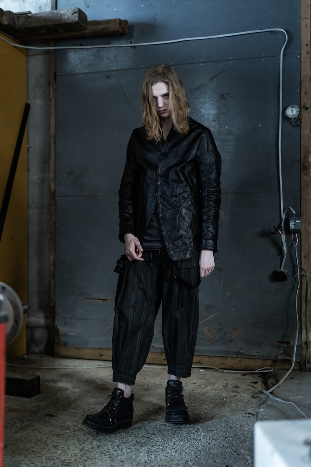 Summary image of the leather jacket's details
