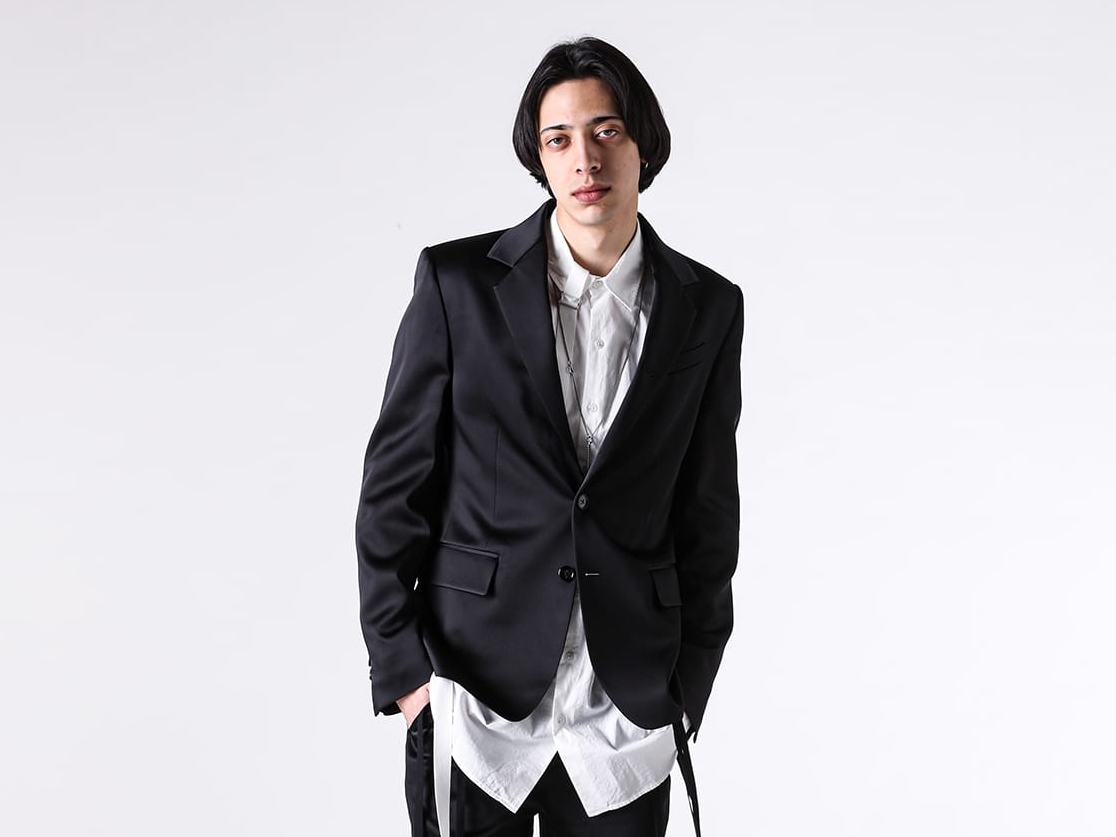 Image of the jacket on a hanger